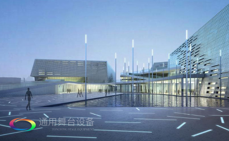 舞臺(tái)阻燃幕布通用舞臺(tái)扛起建設(shè)單位責(zé)任，加強(qiáng)檢查監(jiān)管，落實(shí)“3個(gè)100%”要求！東莞市工人文化宮工人電影院改造工程順利完工